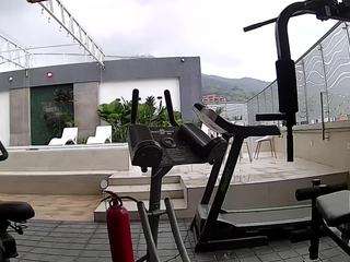 voyeurcam casa salsa gym bike